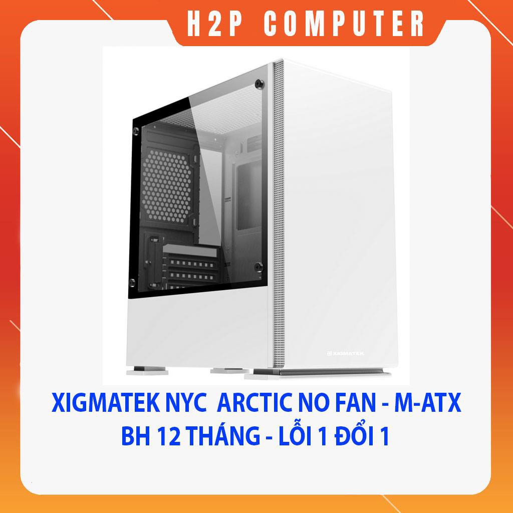 Vỏ Case Xigmatek NYC Arctic Gaming MATX New Chính hãng Mai Hoàng