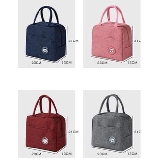 Túi đựng cơm giữ nhiệt lunch bag văn phòng cao cấp lớp cách nhiệt dày nóng lạnh tiện lợi #A237