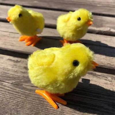 Gà Nhỏ Có Thể Nhảy Gà Con Biết Nhảy Đồ Chơi Vặn Cót Mini Nhảy Lon Ton Không Cần Sạc Quà Tặng Ngày Trẻ Em-PUPU HOUSE