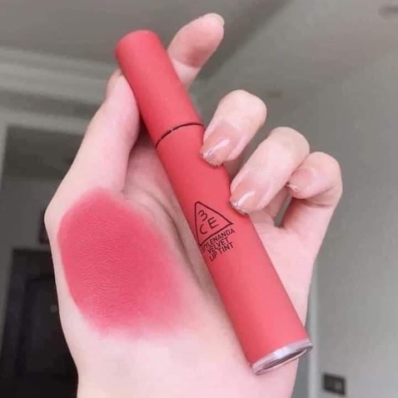 Son Kem 3ce Velvet Lip Tint Pink Break Màu Hồng đào Shopee Việt Nam 5610