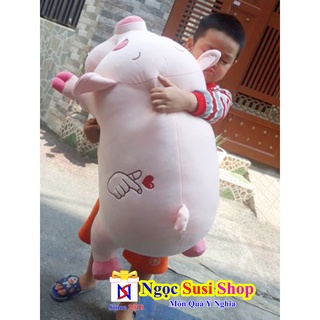 THÚ BÔNG HEO NGỦ HÍ SIÊU ĐẸP KHỔNG LỒ [RẤT MỊN]