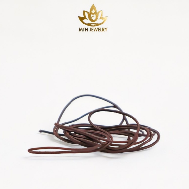Ảnh Dây Thun Chỉ MTH JEWELRY Co Giãn Chuyên Xỏ Vòng Tay Có Độ Co Giãn Cao - Duy Nhất Màu NÂU | Mộc Trầm Hương 4