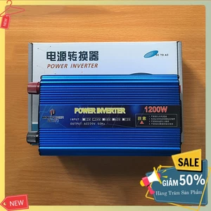 Máy kích điện 12v lên 220v MAXIPOWER 1200W giải pháp mất điện không gây ồn, ô nhiễm