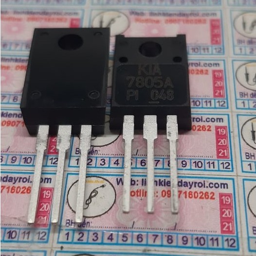 IC ổn áp 5V KIA7805A KIA7805API-U 7805 7805A TO-220F | Shopee Việt Nam