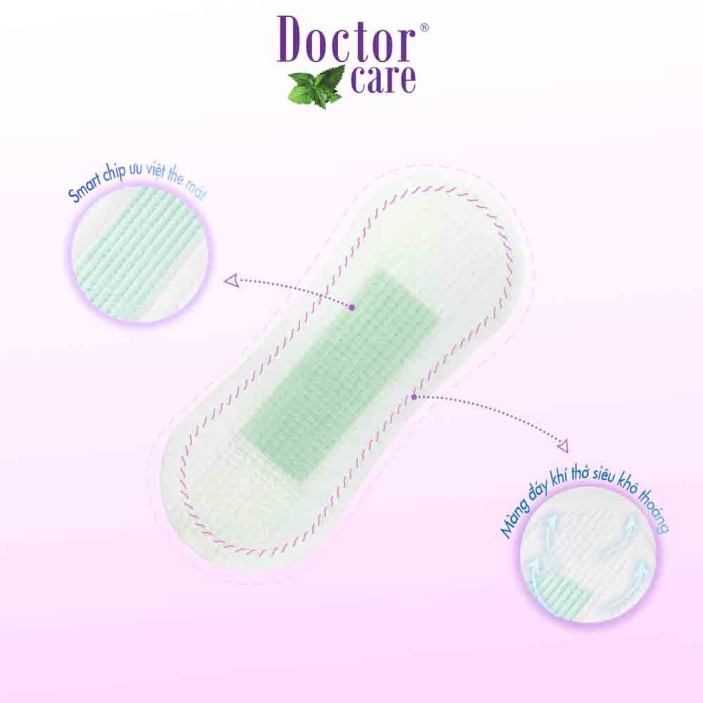 Ảnh Băng vệ sinh thảo dược D&C Doctor Care hàng ngày 16 cm Combo 2 gói 3