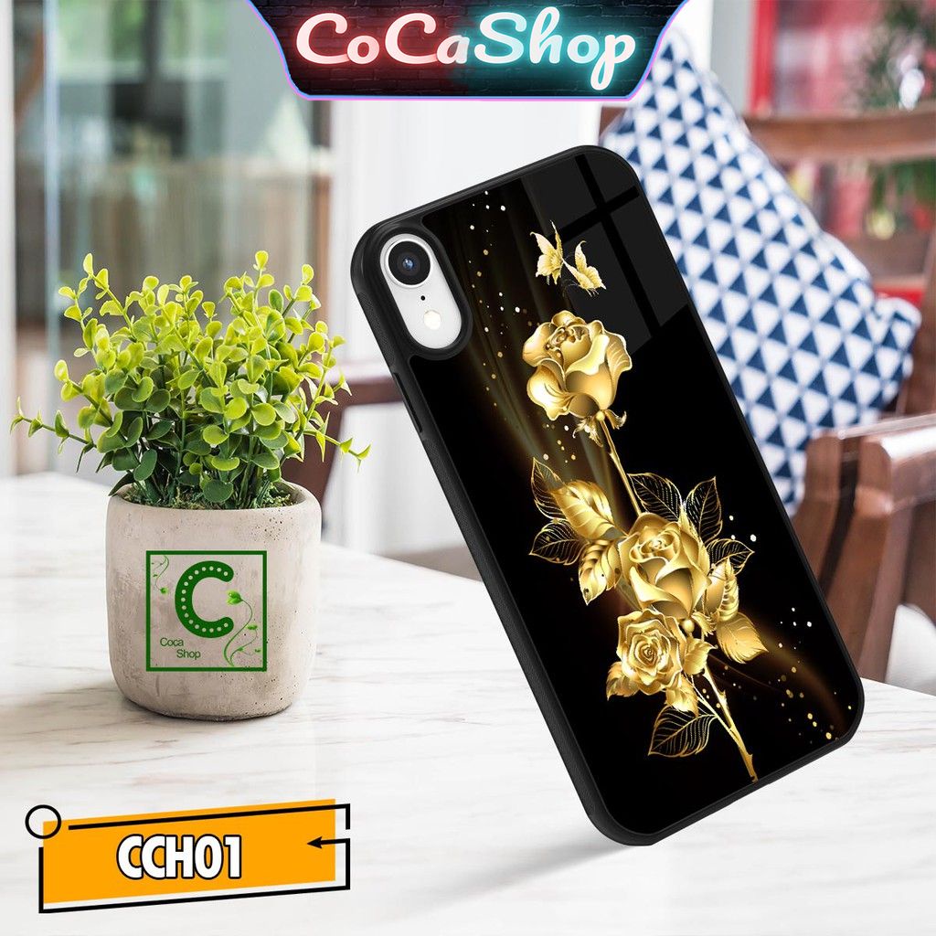 Ốp iphone in hình cực đẹp siêu bền cao cấp - Hoa hồng cực đẹp - 6/6plus/6s/6splus/7/7plus/8/8plus/x/.....