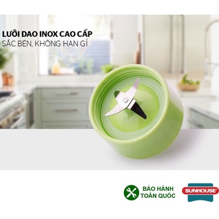 Máy Xay Sinh Tố Sunhouse SHD5112 Công Suất 350W Với 2 Cối Xay Chịu Lực, Dễ Dàng Vệ Sinh, BH 2 Năm