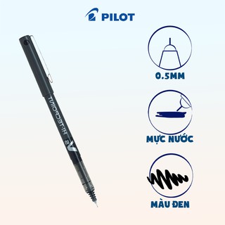 Bút Pilot mực nước Hi-Techpoint V5 tip ngòi 0.5mm – Bút Mực Nước Ngòi 0.5mm Viết Êm, Chính Hãng