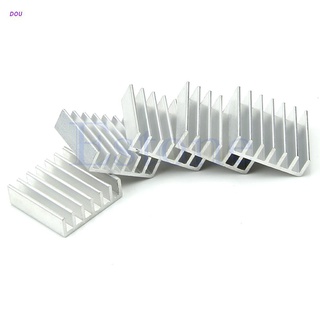 Set 5 Miếng Nhôm Tản Nhiệt Chất Lượng Cao 8.8mm x 8.8mm x 5mm hoặc 14mm x 14mm x 6mm cho chip nhớ led