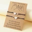 BTF 2 3 4x Pinky Promise Trái Tim Vòng Tay Cho Cặp Đôi Nữ Cô Gái Thanh Thiếu Niên Có Thẻ Có Thể Điều Chỉnh Phù Hợp Với Tình Bạn Brac