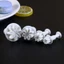 Cc 4 Khuôn Làm Bánh Nhựa Daisy Bộ Dụng Cụ Cắt Bánh Quy Sô Cô La Fondant Trang Trí Dụng Cụ