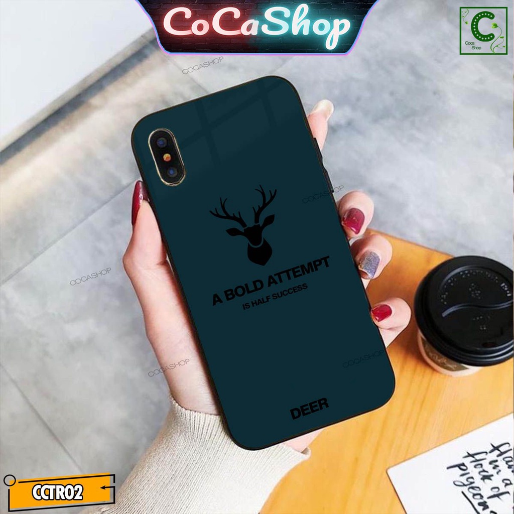 Ốp lưng iphone sáng bóng BVC hươu 6/6plus/6s/6splus/7/7plus/8/8plus/x/xr/xs/11/12/pro/max/plus/promax