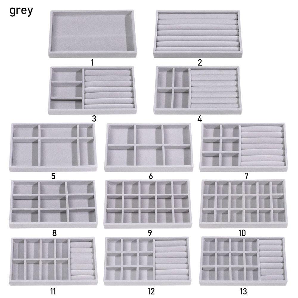 GỖ NHẤT Xoay Hộp Trang Sức Có Nắp Du Lịch Khay Trang Sức Thiết Kế Vòng Tay Thời Trang Nhẫn Bảo Quản