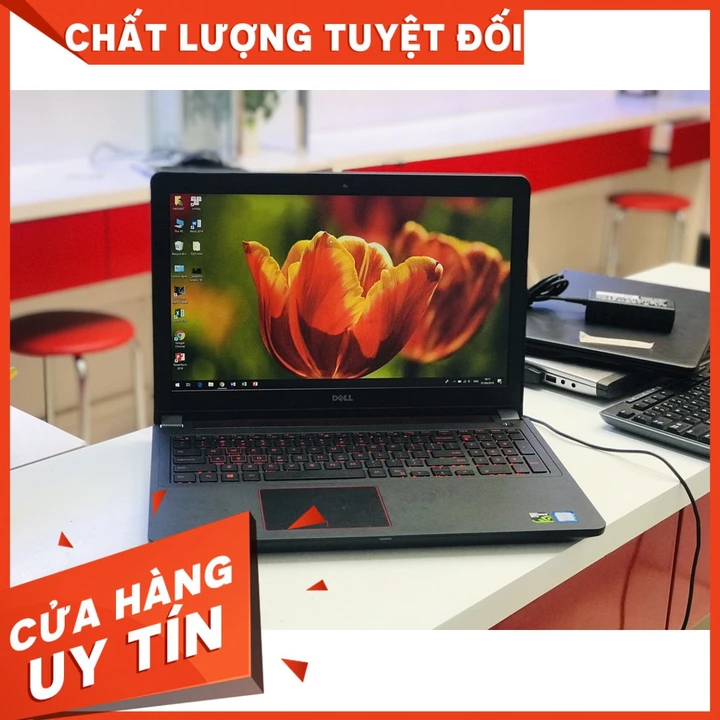 [HOT] [HOT]LAPTOP GAME Dell 5577 Core i5 7300HQ, 8G, 1TB, GTX 1050 4G, 15.6IN FHD, MỚI 99% Laptop cũ, gaming chơi game