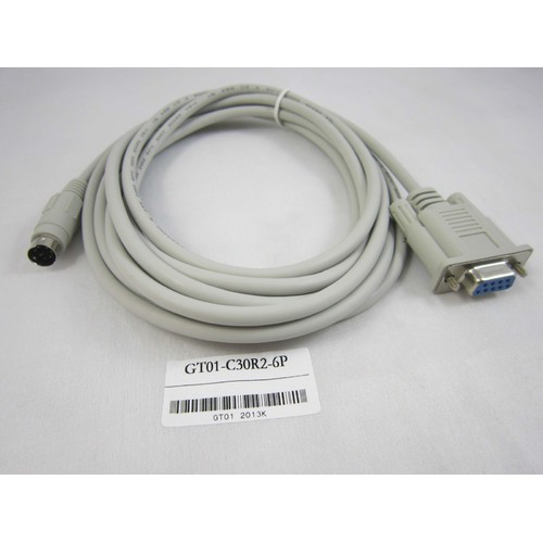 Cáp GT01-C30R2-6P kết nối HMI Mitsubishi với PLC Mitsubishi Q - GT01 ...