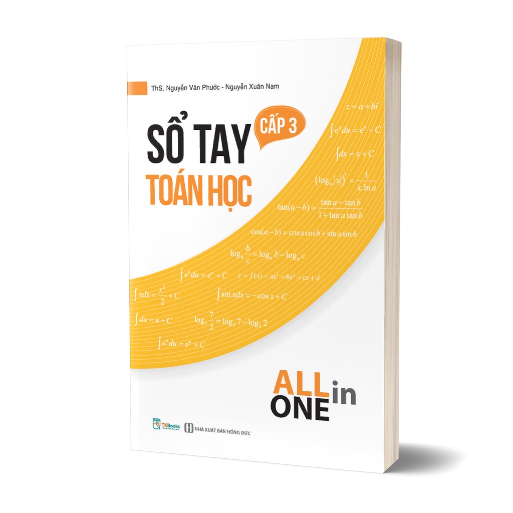 Ảnh Sách - Combo sổ tay kiến thức all in one Môn Toán Văn Anh Mcbooks 2