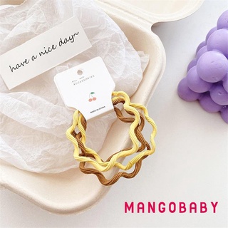 Set 4 dây buộc tóc co giãn nhiều màu sắc thời trang cho nữ