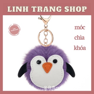 Móc Khoá Hình Chim Cánh Cụt Bông Kute, Móc Khoá Keychain Hình Chim Cánh Cụt Dễ Thương