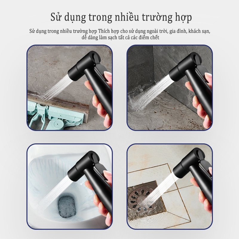 Ảnh Đầu vòi xịt nhà vệ sinh Meidoo bằng thép không gỉ 304 cao cấp 4