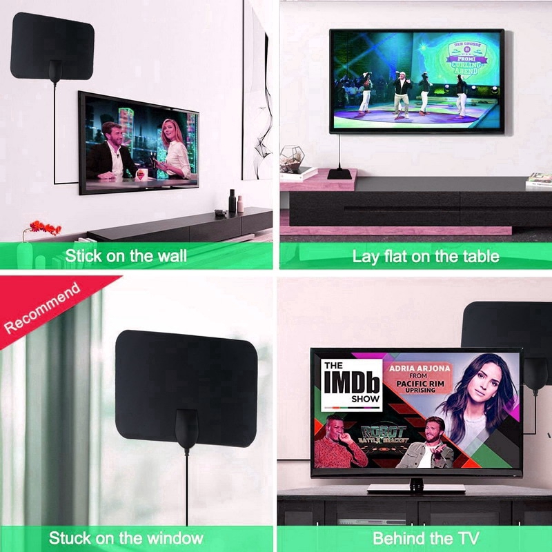 Ăng ten TV kỹ thuật số HDTV 50 dặm HD