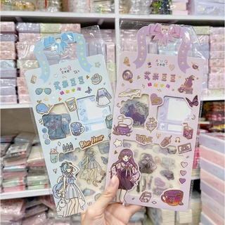 Sticker túi kèm giấy nhớ