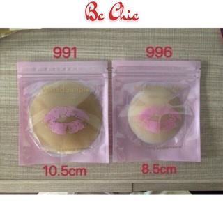 Miếng Dán Ngực , Miếng dán ti tàng hình siêu dính không thấm nước 991, 996 BC_CHIC LINGERIE