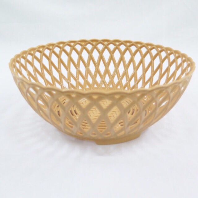 Rổ nhựa giả đan mây trẻ