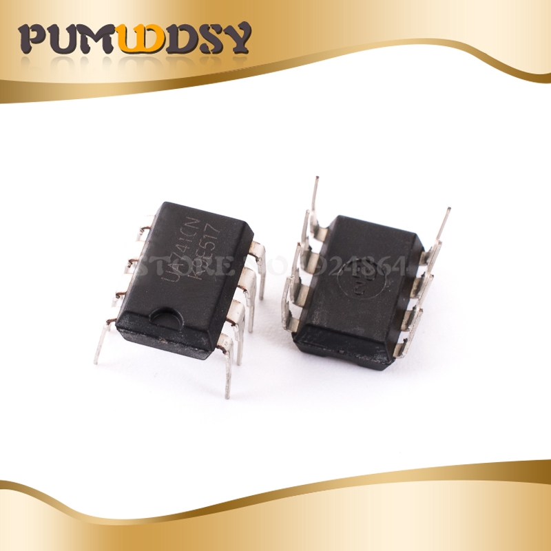 10 Chiếc Miễn Phí Vận Chuyển DIP IC 8pins UA741CN UA741CP UA741 Amp ...