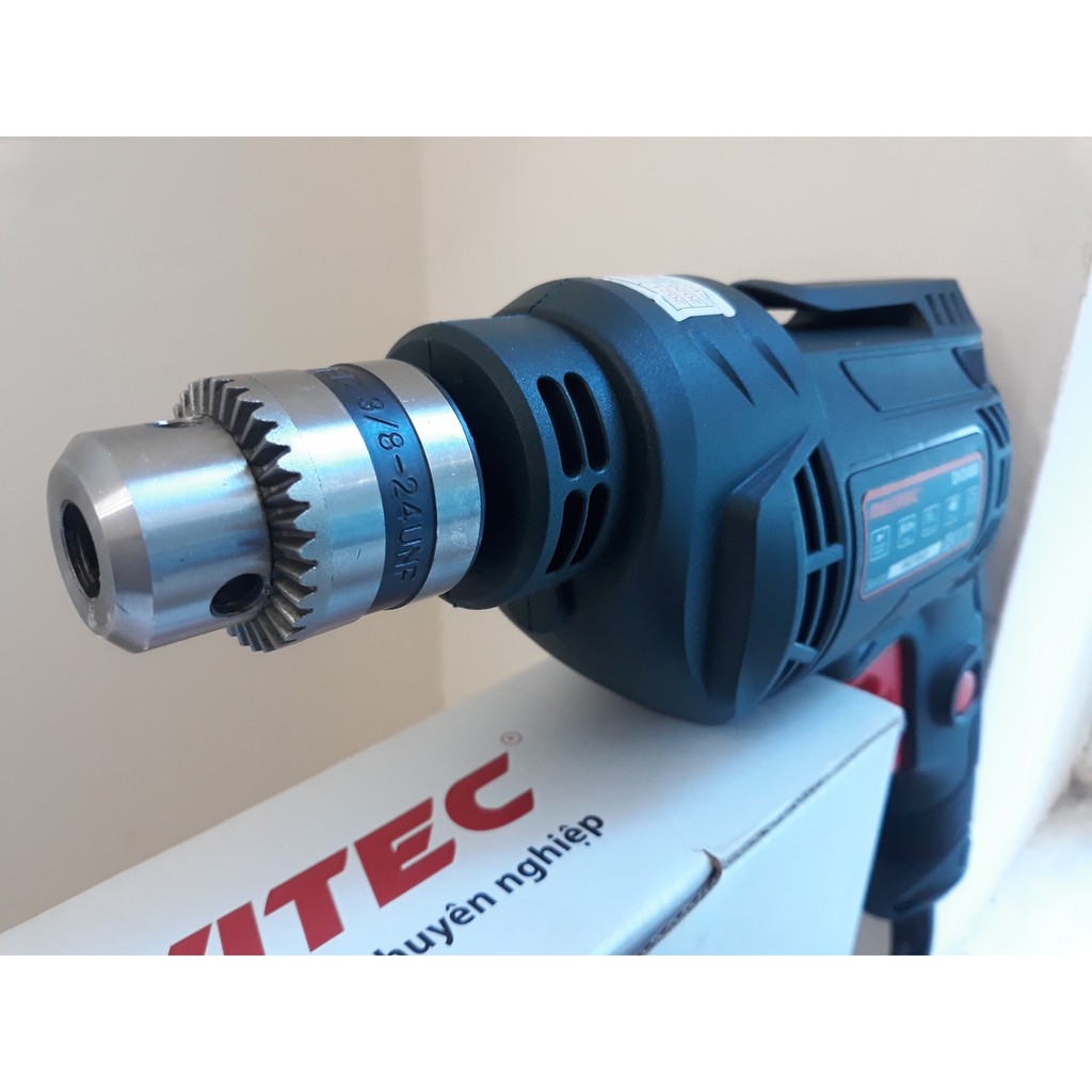 Máy khoan điện, máy bắt vít 2 chiều DV2450A/B - 450W, mũi khoan 10mm, motor đồng - Hàng chính hãng, bảo hành 6 tháng