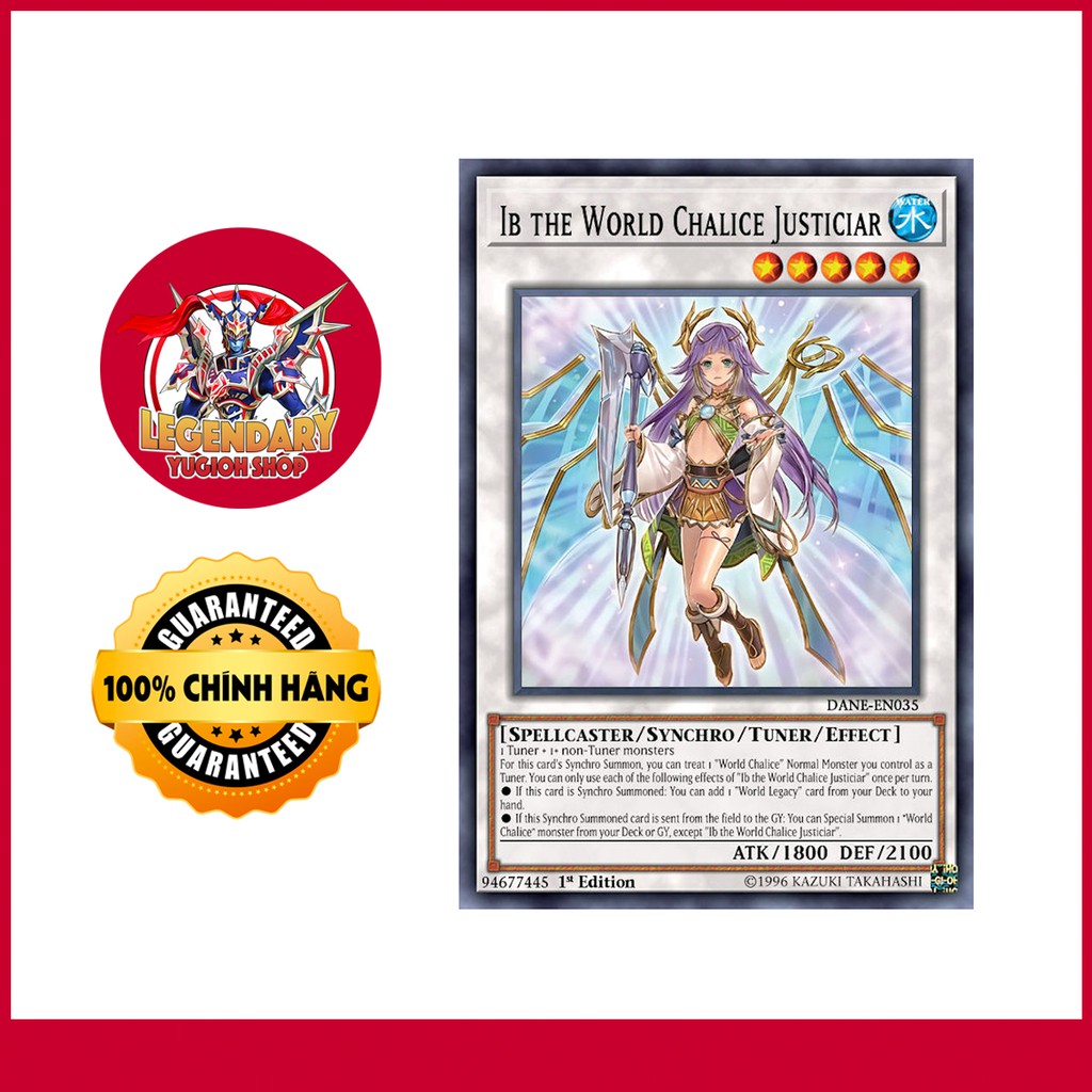 [Thẻ Bài Yugioh Chính Hãng] IB the World Chalice Justiciar | Shopee ...