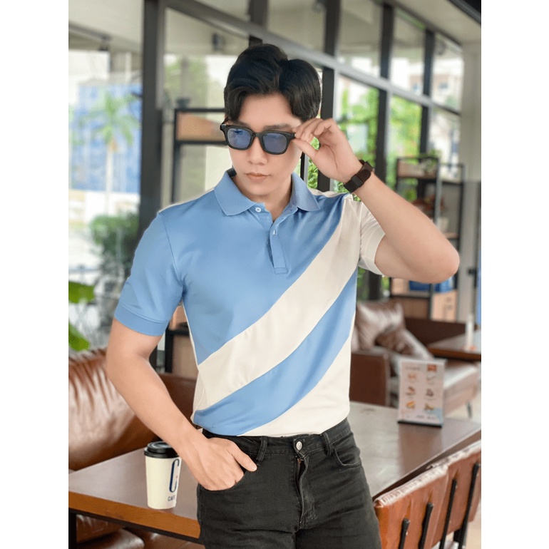 (HCM) ÁO THUN CỔ BẺ TAY NGẮN , THUN POLO XỊN THỜI TRANG HÀN QUỐC FORM ÁO CHUẨN ÔM NGƯỜI HIYU STORE