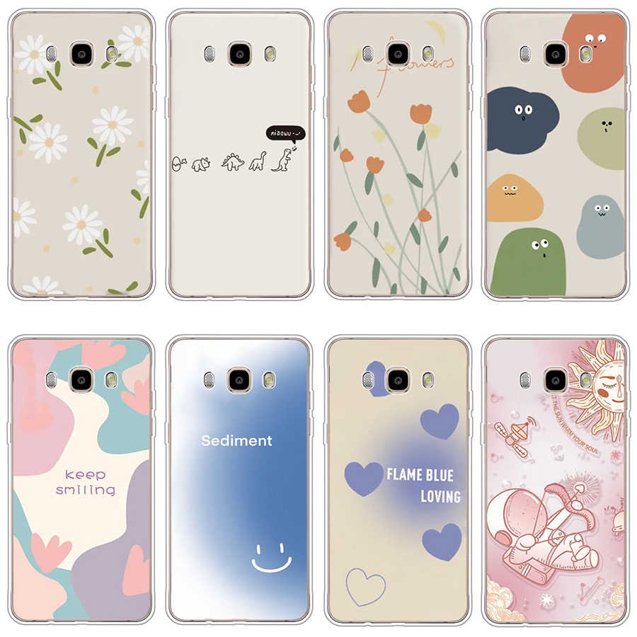 Ốp Điện Thoại TPU Dẻo In Họa Tiết Độc Đáo Thời Trang Cho Samsung Galaxy J4 PLUS 2018 j5 prime j5 pro j5 2016