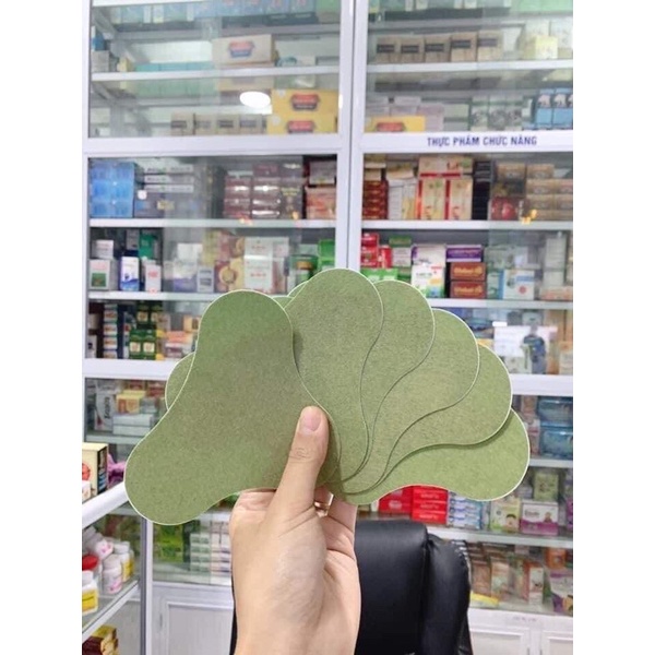 Hộp 12 Miếng Dán Ngải Cứu Vai Gáy Giảm Đau Cổ Vai Gáy, Thải Độc