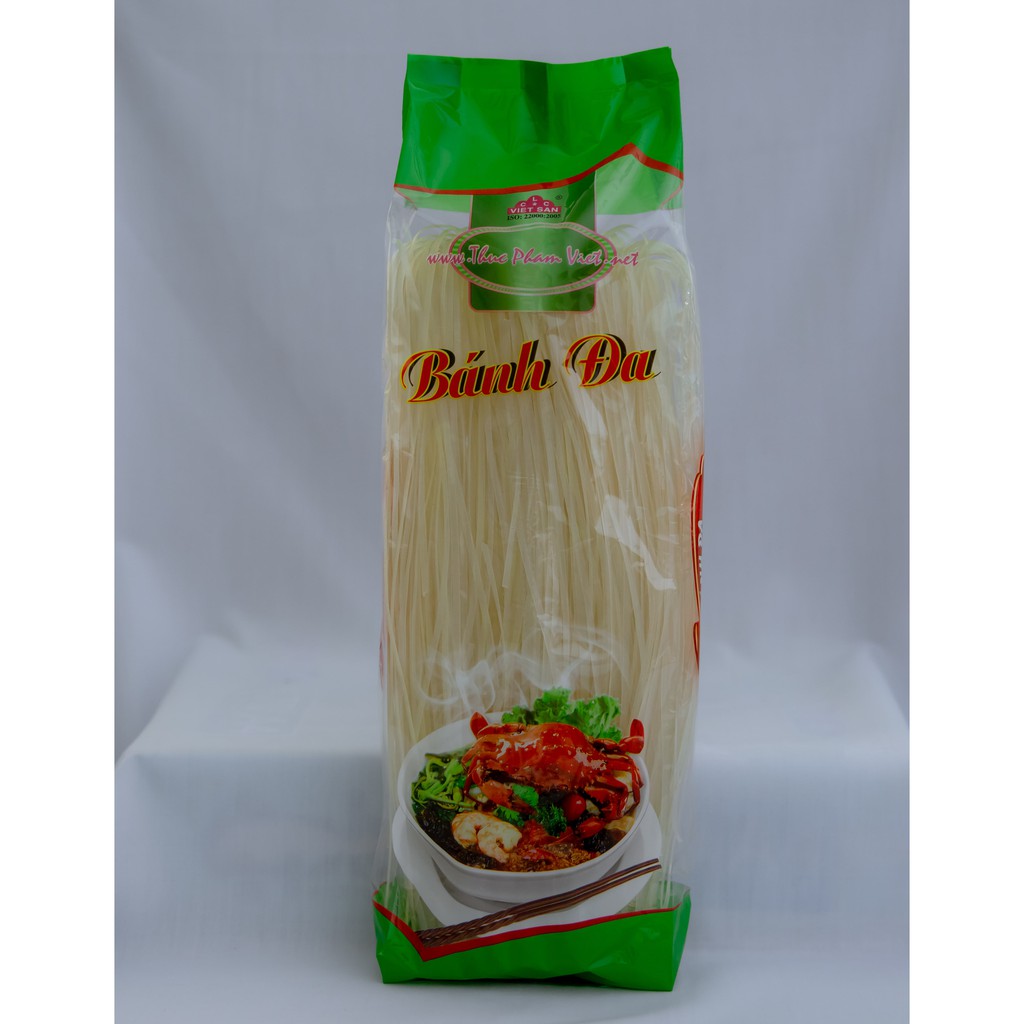 Bánh Đa Khô Sợi Trắng Việt San 300g - Sợi Dai Ngon Tự Nhiên Nấu Lẩu, Nấu Canh Tiện Lợi