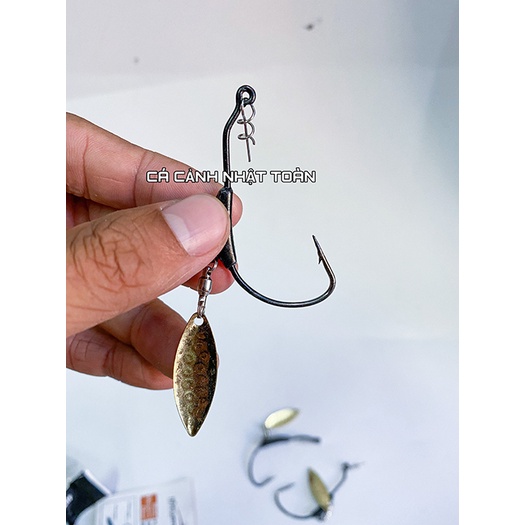 LƯỠI CÂU CÁ MÓC MỒI GIẢ, NHÁI THẬT, CÁ MỀM HITA FISHING (1 LƯỠI)