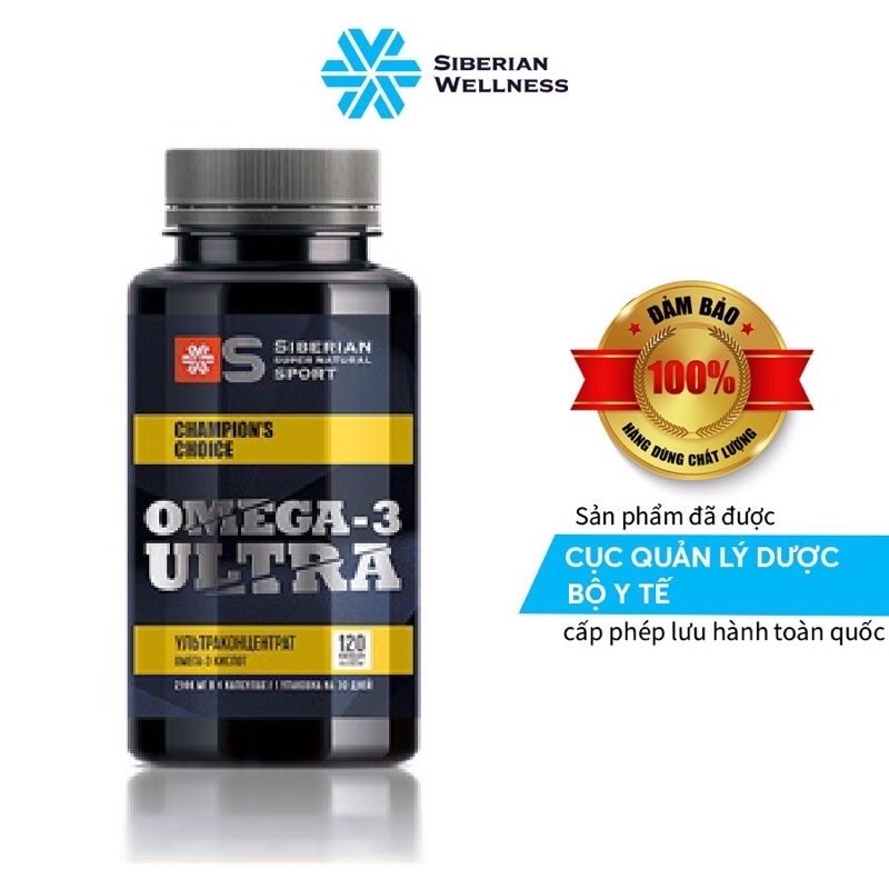 Omega 3 Ultra siberian - Fitness Catalyst | Shopee Việt Nam