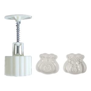 Cc Cookie Cutter Tem Bánh Trung Thu Khuôn Bấm Tay Giữa Mùa Thu Lễ Hội DIY Trang Trí