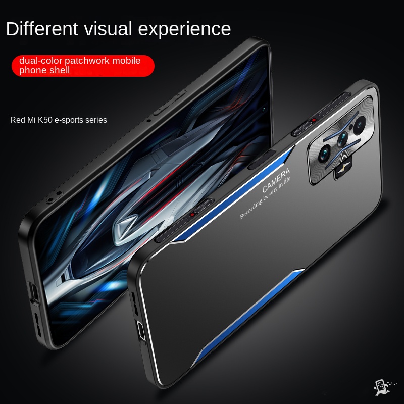 Ốp Điện Thoại Hợp Kim Nhôm Bảo Vệ Toàn Diện Chống Sốc Cho Redmi K50 Pro K50 Gaming