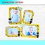 KHUNG HÌNH GIẤY CHỦ ĐỀ BÉ TRAI - SET 4 KHUNG