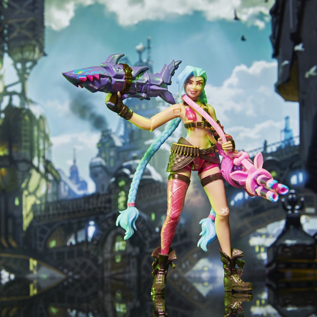 Ảnh Đồ Chơi LEAGUE OF LEGENDS Mô Hình Jinx Xạ Thủ Tinh Nghịch 6062258 4