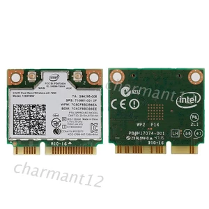 Card Wifi Không Dây INTEL Ac 7260hmw Mini Pci-E Bt4.0 Cho Hp Sps 710661-001