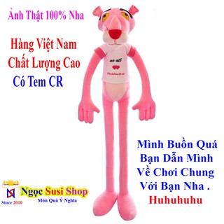 [ẢNH THẬT GIÁ SỐC] BÁO HỒNG PINK PANTHER KHỔNG LỒ [ HÀNG CAO CẤP CÓ CR NHA]