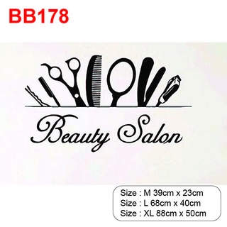 Decal trang trí tiệm Barber, Salon, thu hút khách hàng, tạo điểm nhấn trong tiệm P11