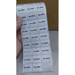 1.500 tem dán mã ghi chú sản phẩm kích thước nhỏ 2x1,5cm