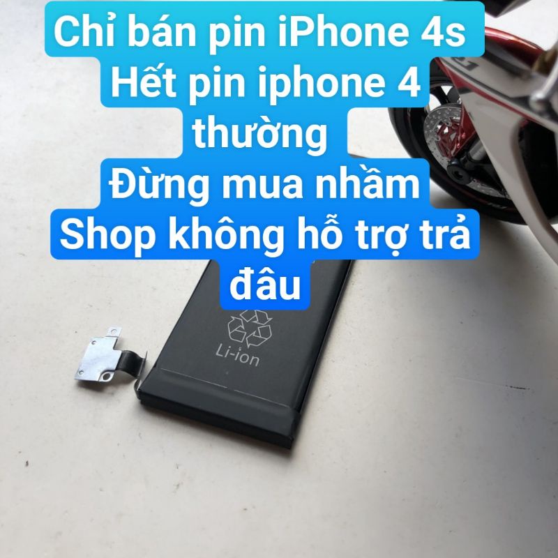 Pin IP4s ip4s dung lượng chuẩn | Shopee Việt Nam