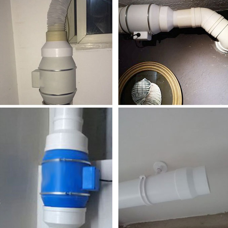 Đầu Nối Ống Thông Gió Giảm Tốc Cho Hệ Thống Thông Gió Inline (150-100mm)