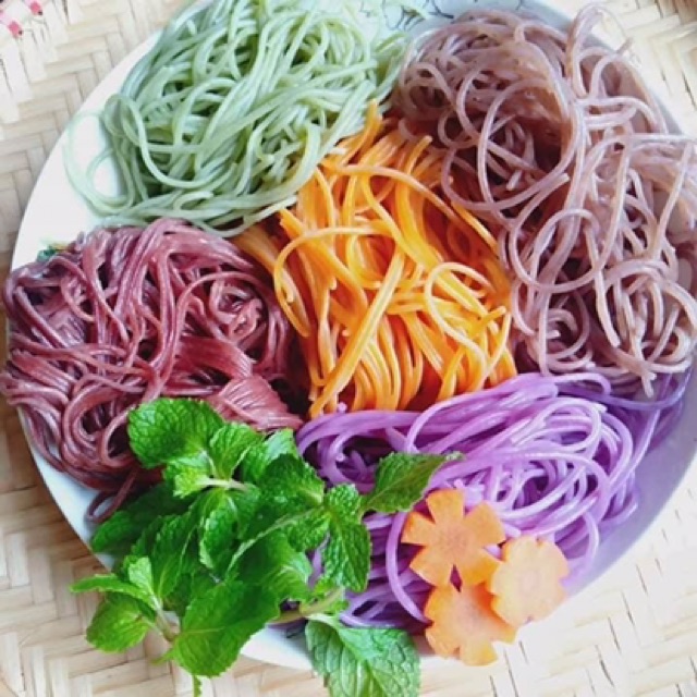 Bún rau củ Nguyên Minh cho bé ăn dặm đủ 5 vị 300gr Hi MaMa