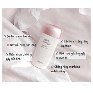 [Missha] KEM CHỐNG NẮNG MISSHA SOFT FINISH