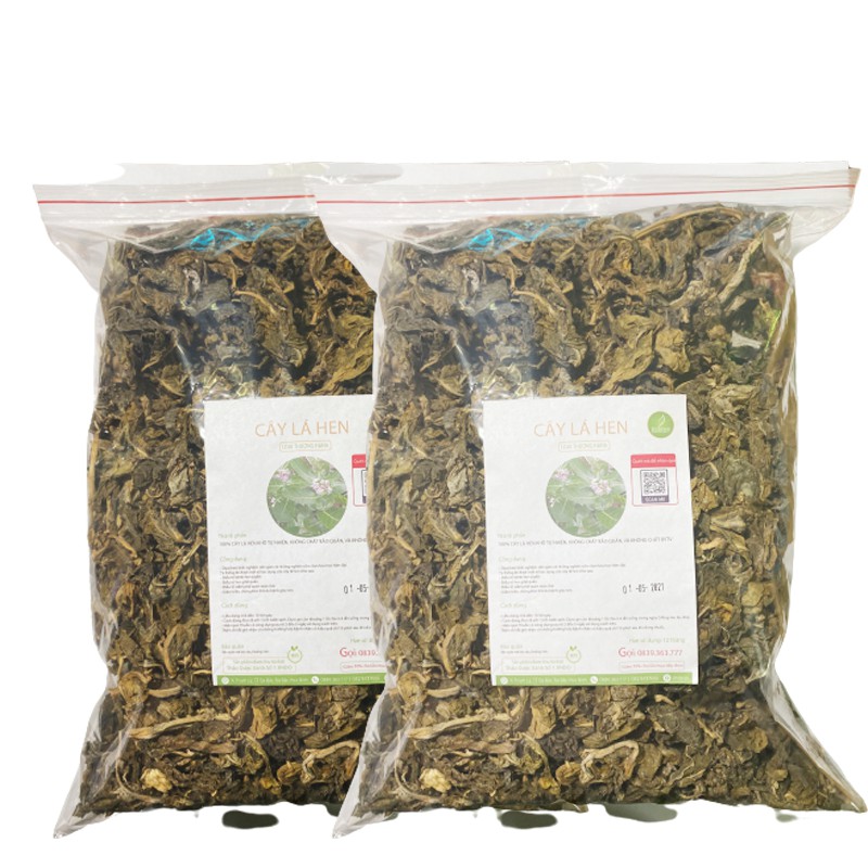 Cây lá hen khô thượng hạng JINDO 1kg hỗ trợ cho người bị ho, hen xuyễn