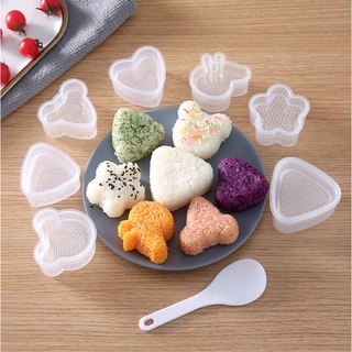 Khuôn tạo hình cơm nắm Sushi Onigiri kiểu nhật,khuôn làm kimpap,làm bánh